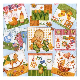 Servilleta Infantil 24