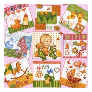 Servilleta Infantil 25