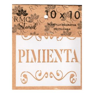 Stencil 10x10 09