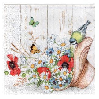 Servilleta Pájaros 10