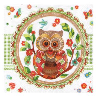 Servilleta Pájaros 11