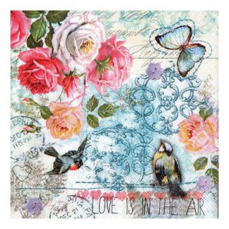 Servilleta Pájaros 16