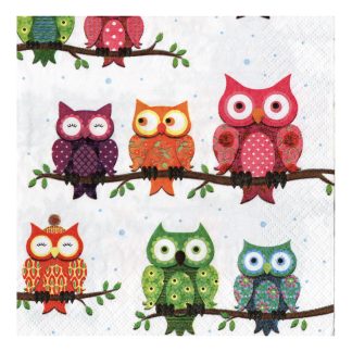 Servilleta Pájaros 19