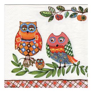 Servilleta Pájaros 23