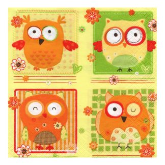 Servilleta Pájaros 34