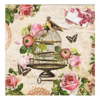 Servilleta Pájaros 37