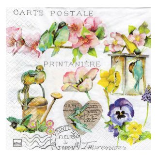 Servilleta Pájaros 39