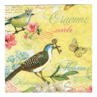 Servilleta Pájaros 42