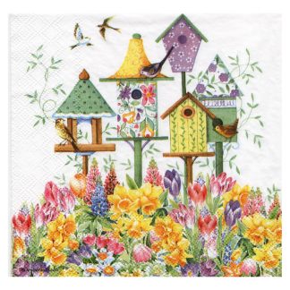 Servilleta Pájaros 45