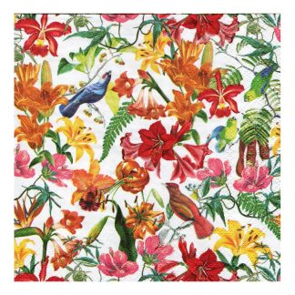 Servilleta Pájaros 48