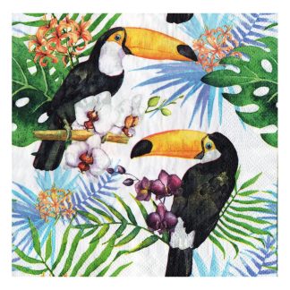 Servilleta Pájaros 54