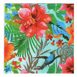 Servilleta Pájaros 06