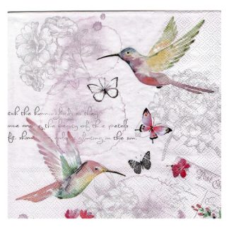 Servilleta Pájaros 09