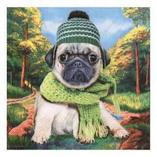 Servilleta Perros 01