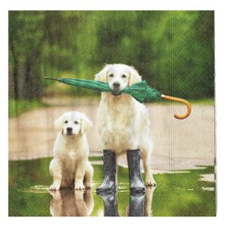 Servilleta Perros 03