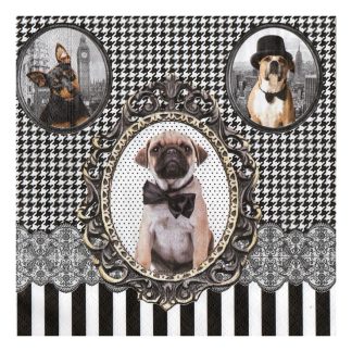 Servilleta Perros 05