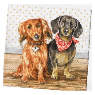 Servilleta Perros 09