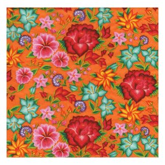 Servilleta Gallos y Flores Mexicanas 37