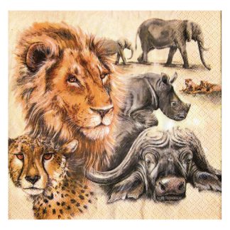 Servilleta Animales 26