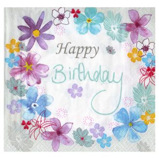 Servilleta Flores Pequeñas 113