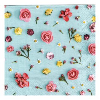 Servilleta Flores Pequeñas 012