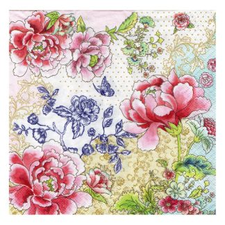 Servilleta Flores Pequeñas 123