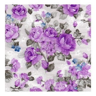 Servilleta Flores Pequeñas 125