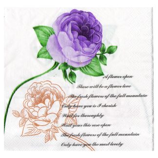 Servilleta Flores Pequeñas 158