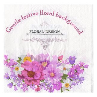 Servilleta Flores Pequeñas 016