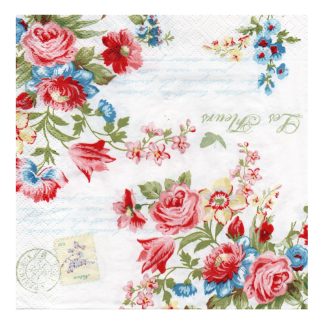 Servilleta Flores Pequeñas 162
