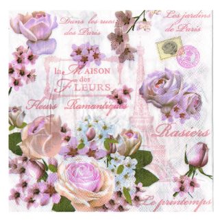 Servilleta Flores Pequeñas 018