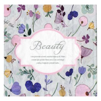 Servilleta Flores Pequeñas 024