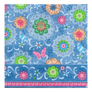 Servilleta Flores Pequeñas 030