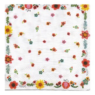 Servilleta Flores Pequeñas 037