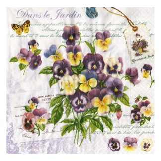 Servilleta Flores Pequeñas 047