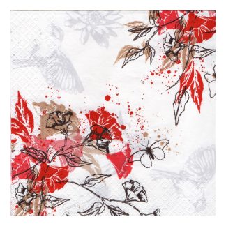 Servilleta Flores Pequeñas 057