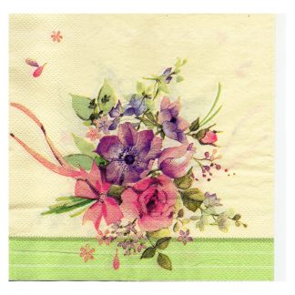 Servilleta Flores Pequeñas 098