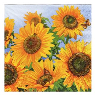 Servilleta Flores Amarillas 03