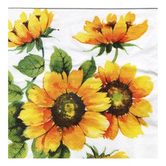 Servilleta Flores Amarillas 07