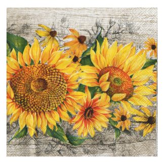 Servilleta Flores Amarillas 08