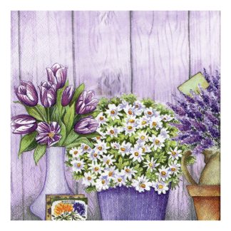 Servilleta Lavanda 04
