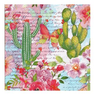 Servilleta Cactus 07