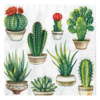 Servilleta Cactus 08