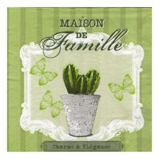 Servilleta Cactus 09