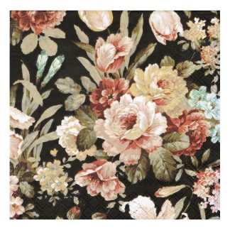 Servilleta Flores Grandes 10