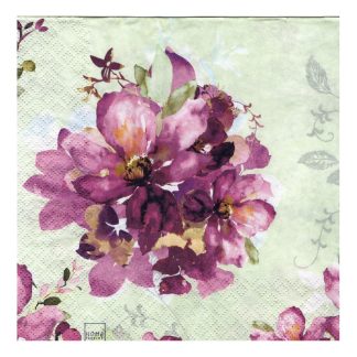 Servilleta Flores Grandes 12