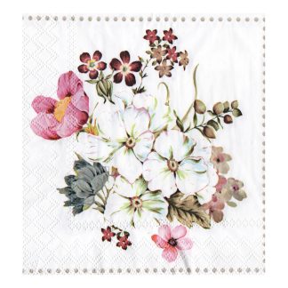 Servilleta Flores Grandes 02