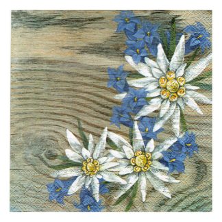 Servilleta Flores Grandes 25