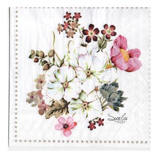 Servilleta Flores Grandes 26