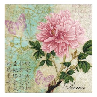 Servilleta Flores Grandes 28